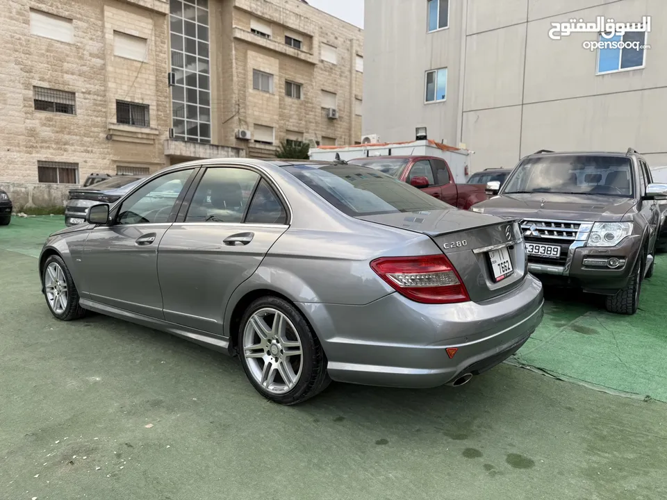 مرسيدس c280 موديل 2008 بانورما فحص كامل