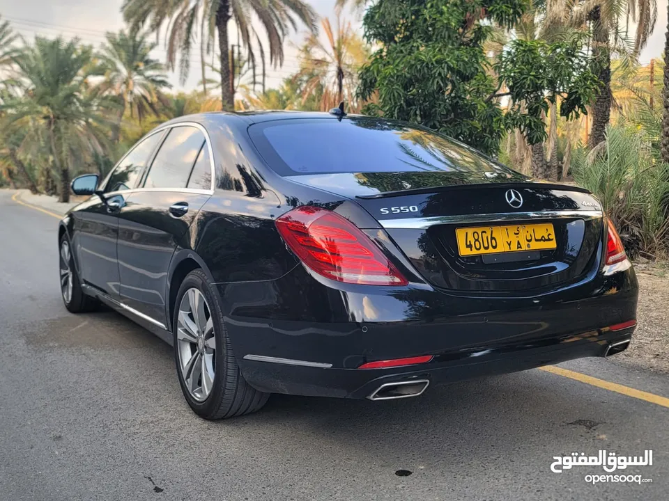 2017 S550 سته فصوص للبيع او بدل مع بيكاب فورويل بدون حوادث او غرق