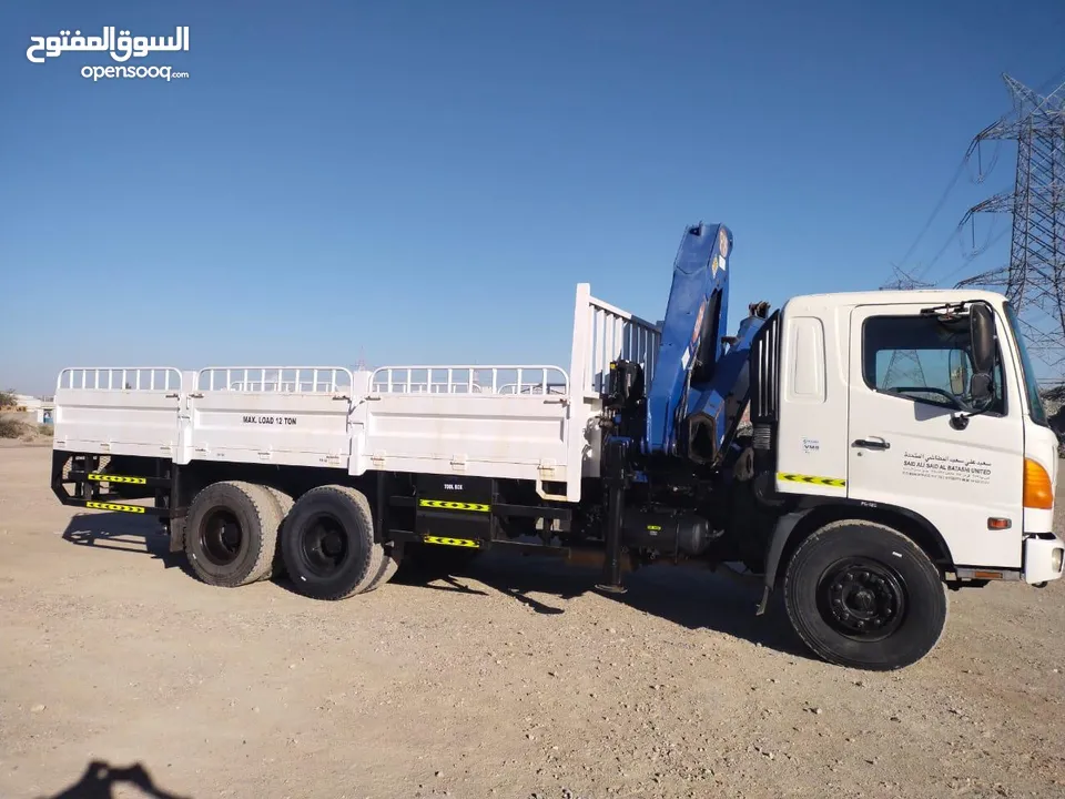 Hino 18 Ton Truck with Hiab for sale