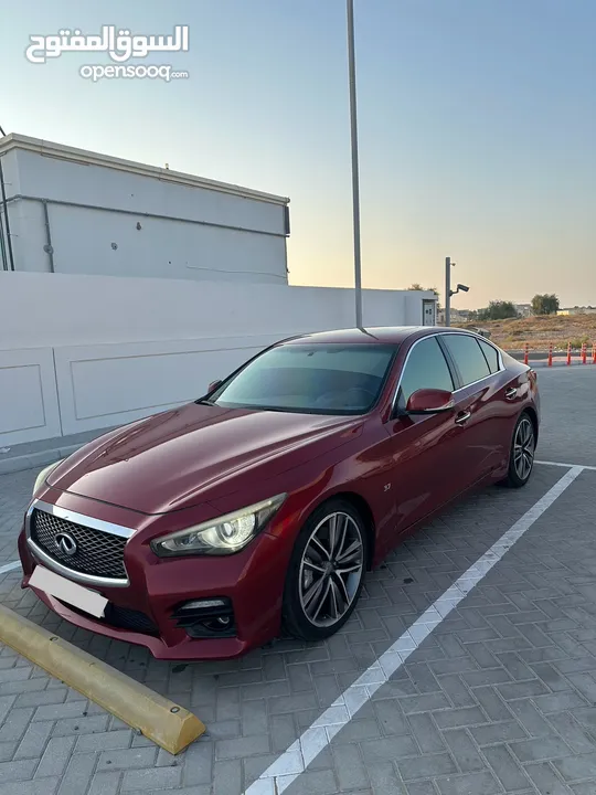 انفنتي q50s خليجي 6 سلندر 3.7 للبيع