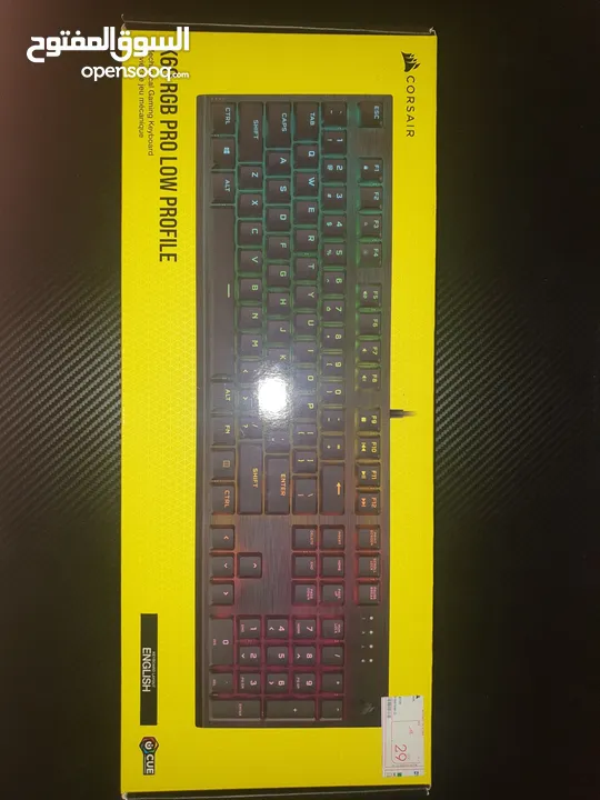 K60 RGB LOW PROFILE mechanical keyboard /ميكانيكل كيبورد