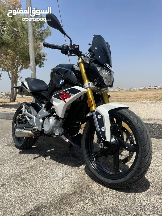 BMW g310r 2019للبيع كاش او اقساط بدفعه