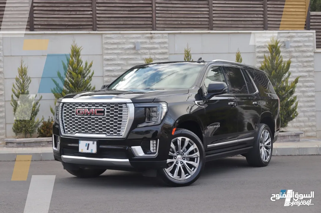 GMC Yukon Denali 2022 جي ام سي يوكن دينالي للبيع بحالة الوكالة تحت الكفالة2027
