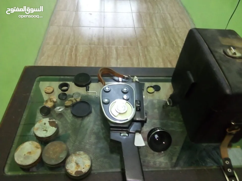 كاميرا فيديو يدوي روسي قديم أنتيكا