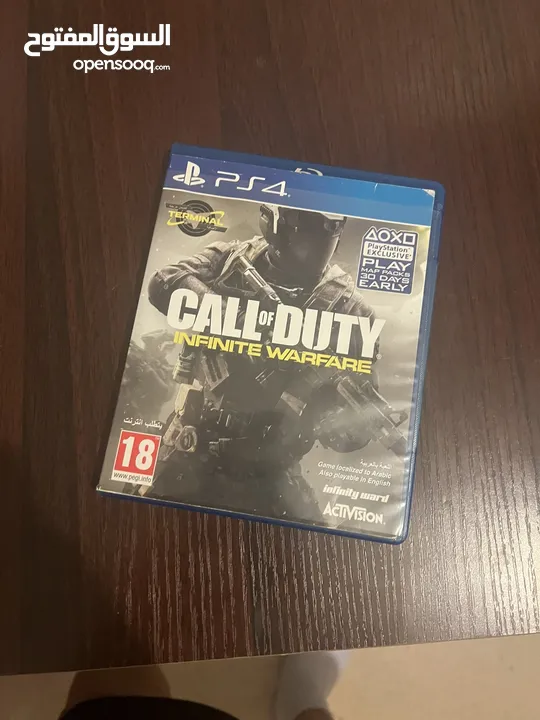 ‏لعبة call of duty infinite warfare تدعم البلاستيشن 4