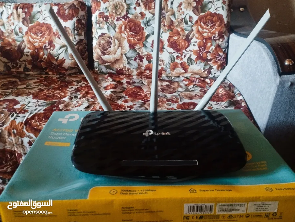 راوتر منزلي AC750 Wireless Dual Band Router