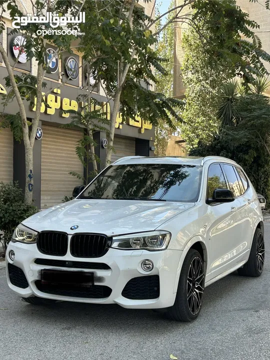 للبيع كاش فقط  Bmw x3  M مطور 2000 توين تيربو 245 حصان  مديل 2016 ترخيص 2015 كاش فقط