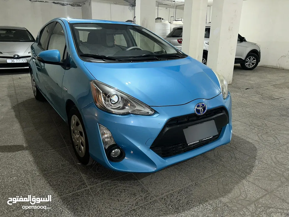 تويوتا بريوس C 2016 فحص كامل ممشى 67 الف ميل فقط