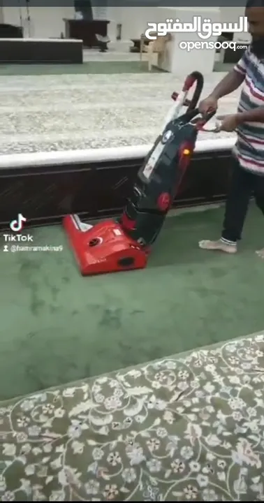 المكنسة الحمراء التركية HM61 سريعة التنظيف الصحية