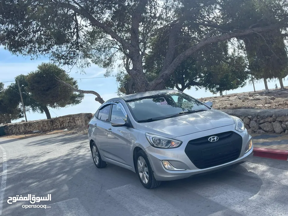 هونداي اكسنت 2016 اصل كوري عداد 80 الف كم
