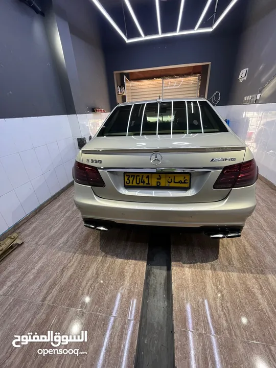 مرسيدس E350 محول 2015 مع التصريح