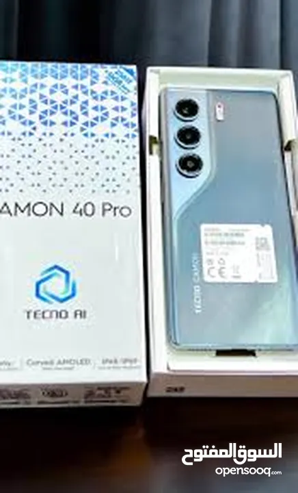 Techno cammon 40 pro 4G    تكنو كامون 40 برو بحالة الجديد