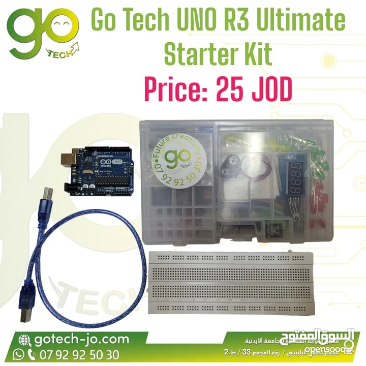 Go Tech UNO R3 Ultimate Starter Kit
