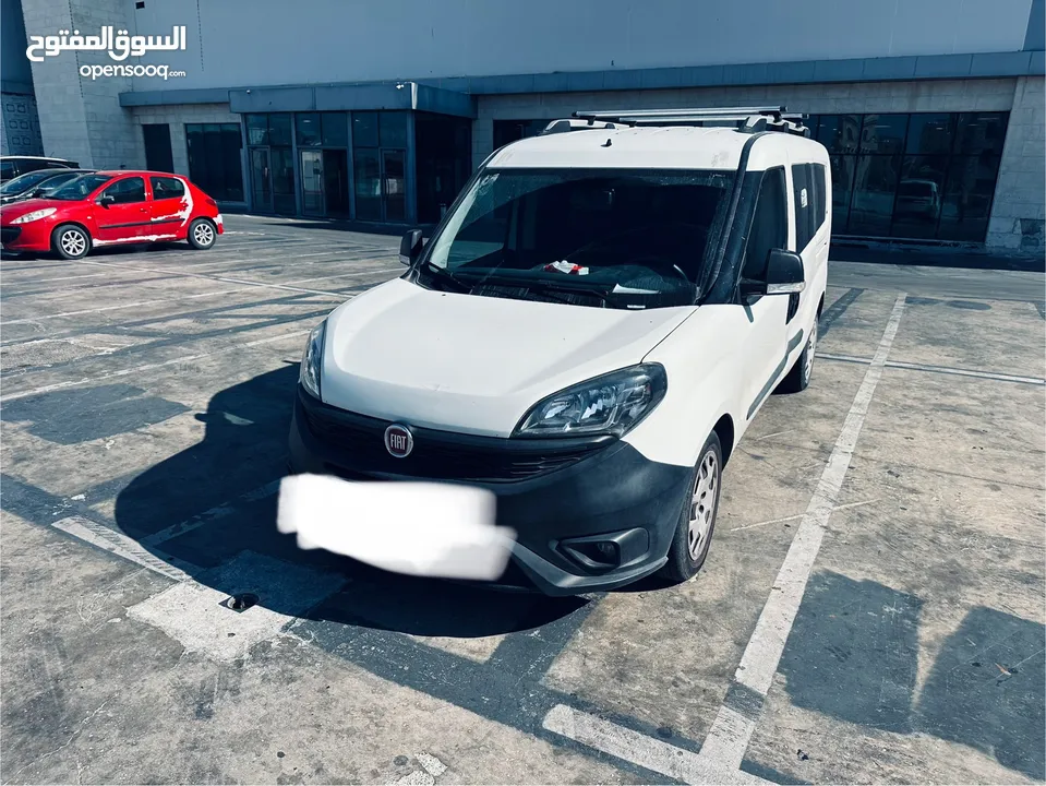 Fiat doblo maxi 6+1 شصي طويل 2019