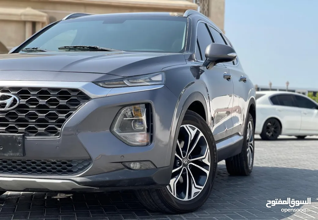 Hyundai santa fe خليجية فل ابشن