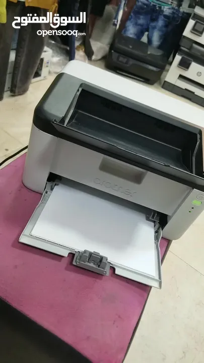 طابعة برذر ليزر اسود تدعم الويرلس