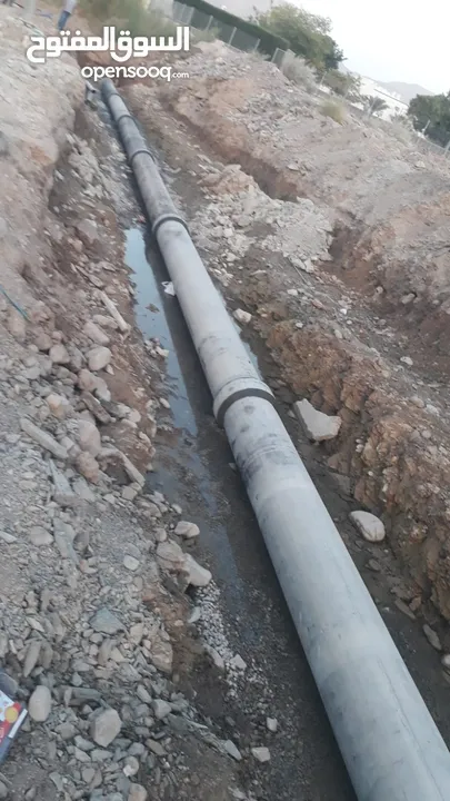 Road construction and pipe line works