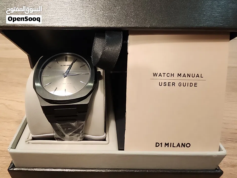 D1 MILANO BLACK EDITION ultrathin watche