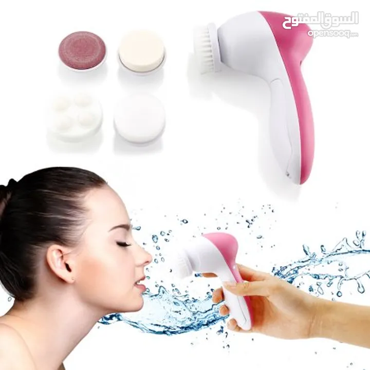 غسول الوجه + جهاز سنفره و تنظيف البشره تنظيف البشره جهاز السنفره 5 رؤوس