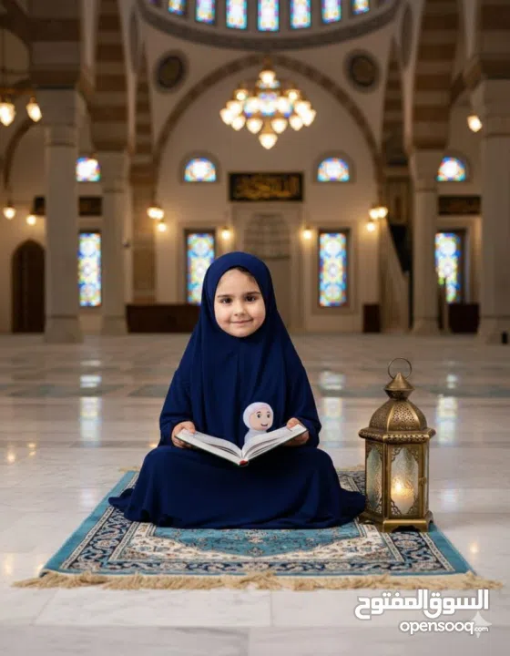 طقم صلاة بناتي بألوان مميزة تحفة فنية تجمع بين الأناقة والروحانية