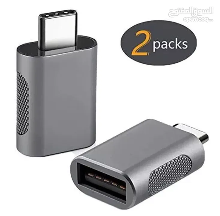 USB C to USB 3.0 Adapter(2 Pack), Type-C to USB,Thunderbolt