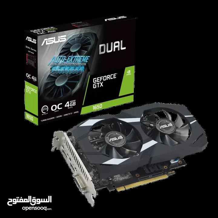 ASUS Dual GeForce GTX 1650 OC Edition 4GB GDDR6 EVO - Graphics Card