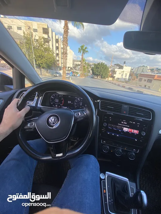 جولف موديل 2020 mk7,5 موتو 1.5 تيربو / 150حصان بوية شركه مختمه iqdrive