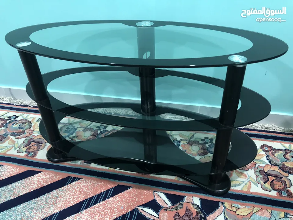 Modern 3-Story Glass Table (Negotiable!)   Beauty for Your Living Room