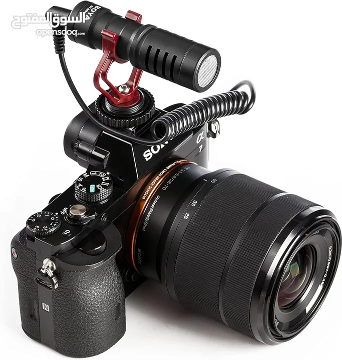 مايك تسجيل احترافي من براند بويا الأصلي للتسريمنغ والبودكاست Boya BY-MM1 Mic for PC & Smart Phone