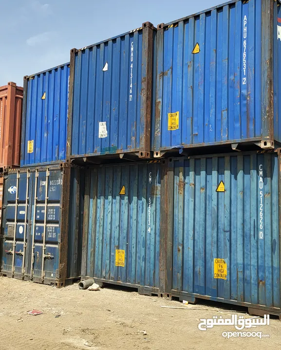 للبيع  containers  ( حاويات )  كونتينر بحاله جيده جدا
