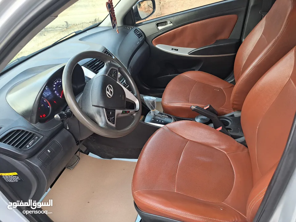 هونداي اكسنت 2014 ديززل 4 غيار صفر مشاكل  يد اوولا 1600 تيربو كاااش فقط