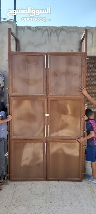 خزانة المنيوم مونة مطبخ او مستودع