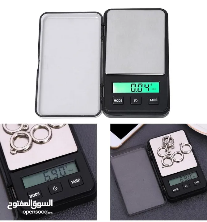 الأكثر دقة ميزان الذهب و المجوهرات بأحدث شكل و جودة عالية يزن 0.01 متعدد الاستخدام