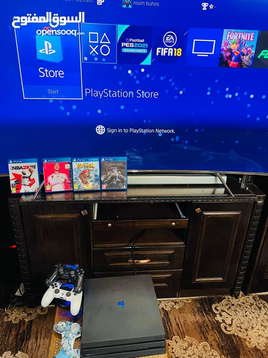 Playstation 4 Pro  بلاستيشن 4 برو
