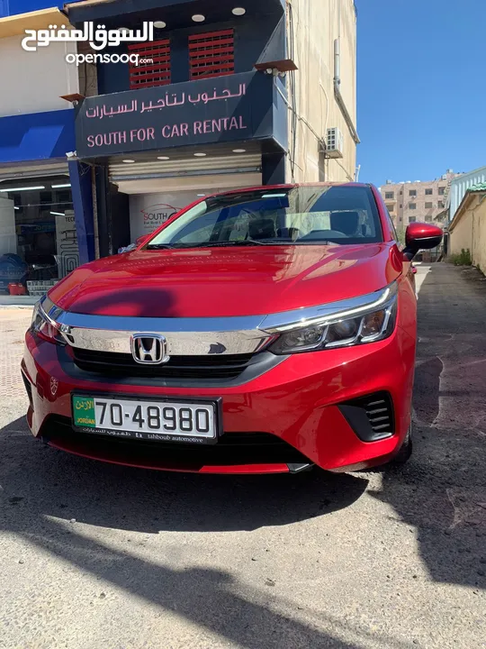 هوندا سيتي 2023 فل كامل اضافات للايجار بأسعار تناسب الجميع فقط من شركة الجنوب