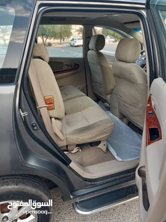 Toyota Innova 2007 شرط الفحص قير مكينه شاسي