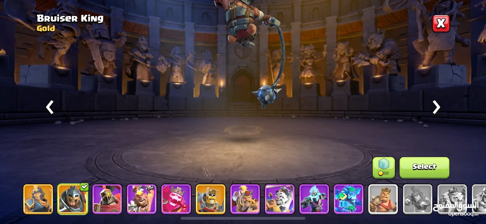 قرية كلاش اوف كلانس تاون 11   ملاحظة:تمت ترقية قاعة المدينة الى 12 للتو