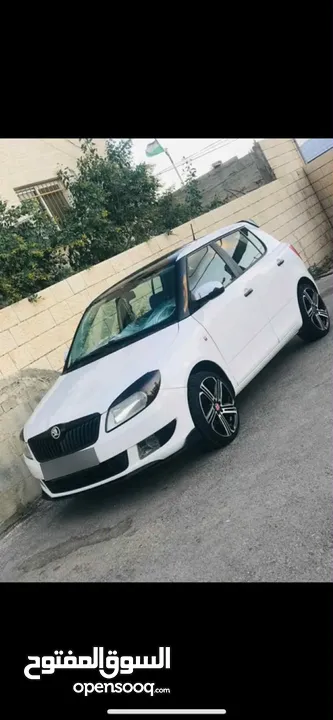 سكودا فابيا 2014 1.4cc البيع كاش فقط والتنازل فوري والفحص وين بتحب