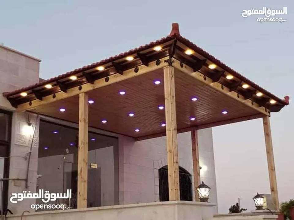 الاسطورة لكافة أعمال القرميد والحدادة وديكور والابرقولات وكرميد