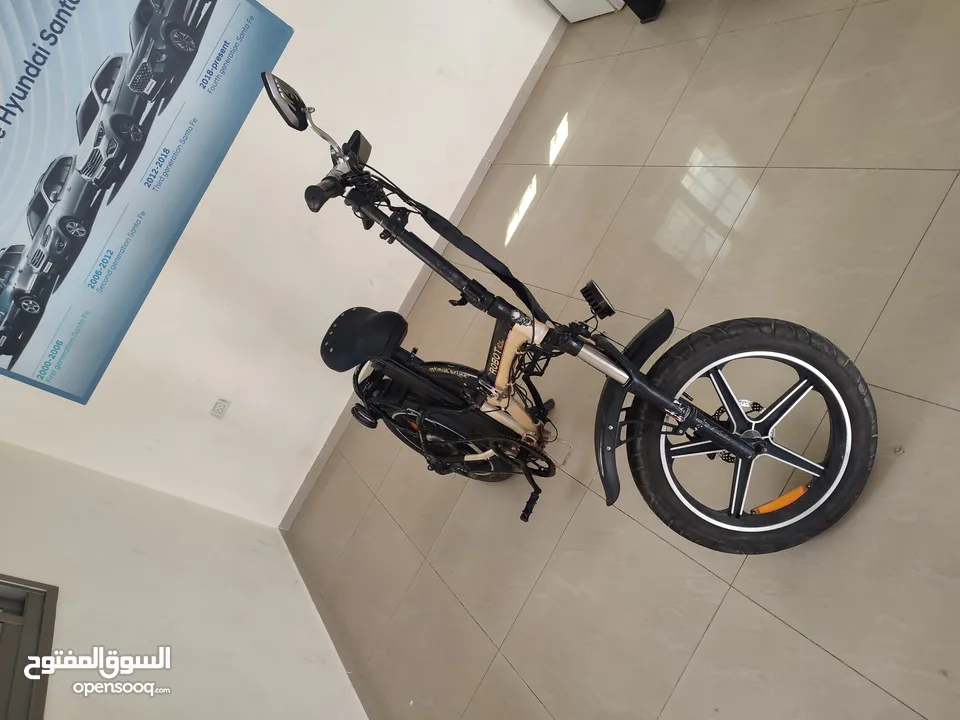 دراجة كهربائية للبيع  اقرء الوصف مشان توخد فكرة