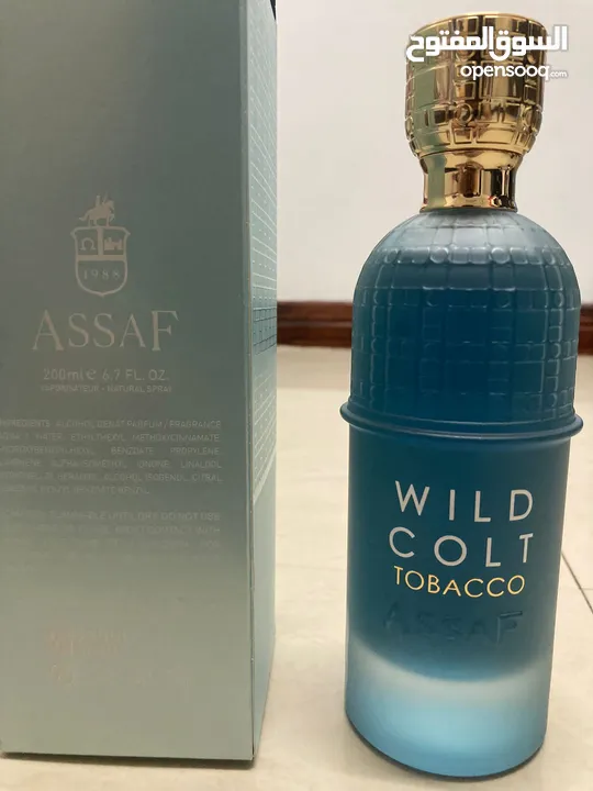 Assaf Wild Colt Tobacco Perfume 200ml عطر عساف وايلد كولت توباكو