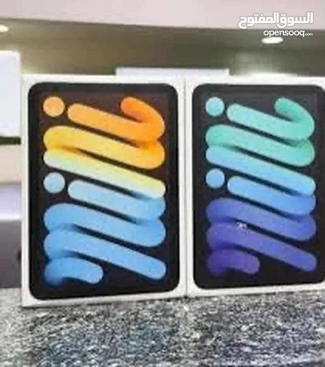 iPad mini 7 جديد كفالة لمدة عام من تاريخ الشراء الجهاز  (128GB)