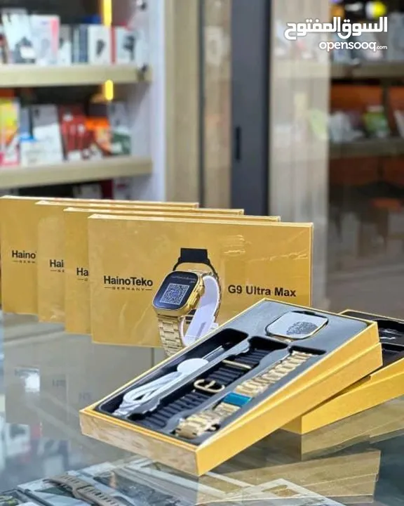 Haino teko G9 Ultra Max Smart Watch (Golden Edition)