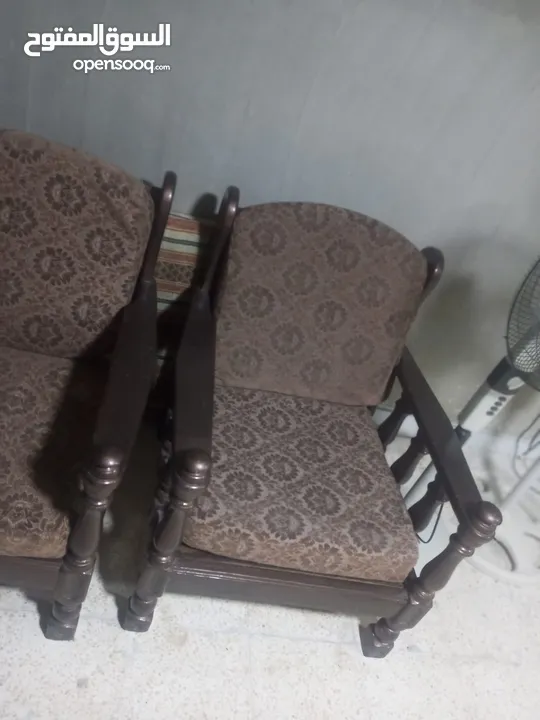 طقم مورس 7 مقاعد مع 14 حبه اسفنج