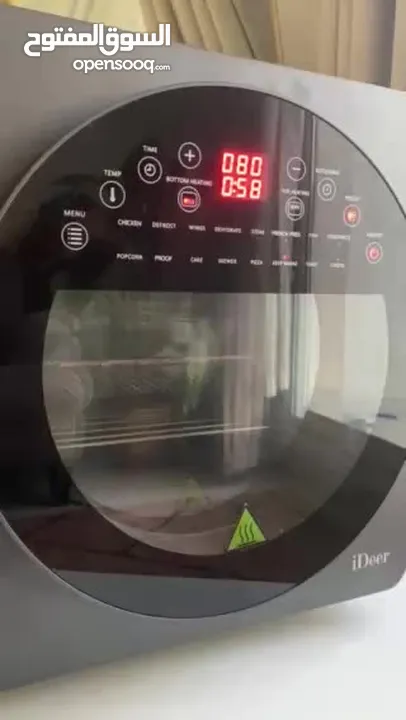 Air Fryer Oven,14.5L Large Toaster Oven with Touch Screen LED Digital, 16 Program