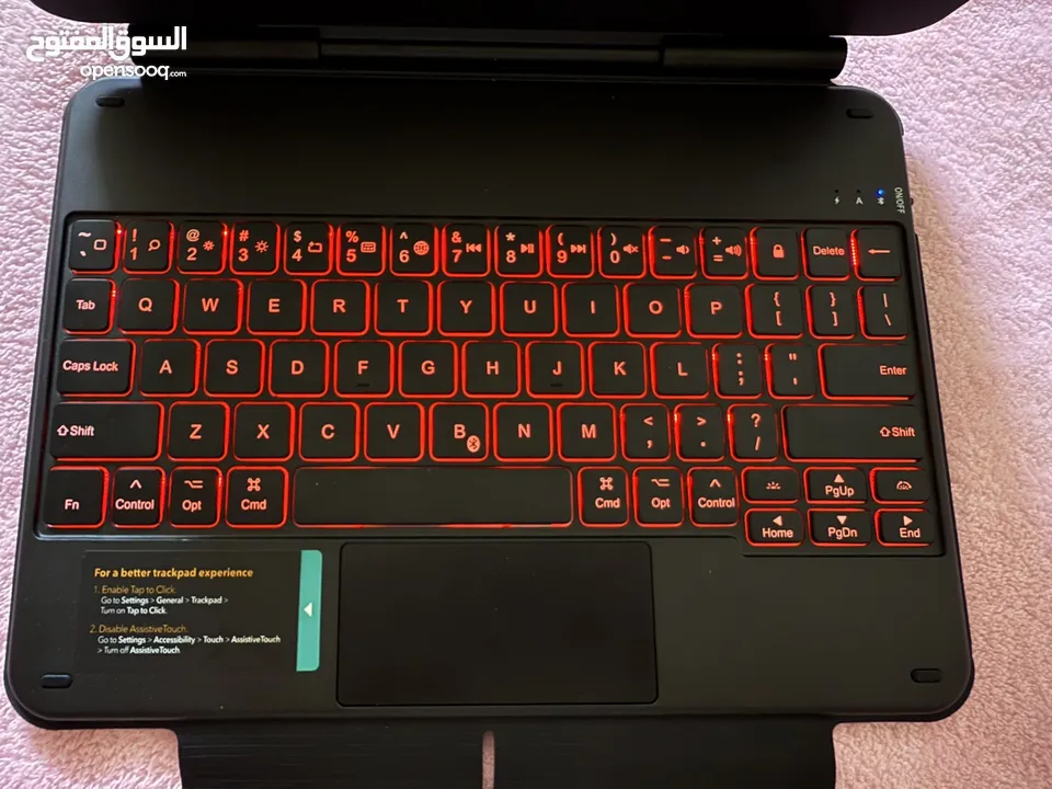 سعر حرق I pad 10   مشحون 12 مرة فقط بطارية 100%