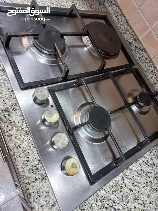 غاز بيلت ان 60سم سيلفر لاين