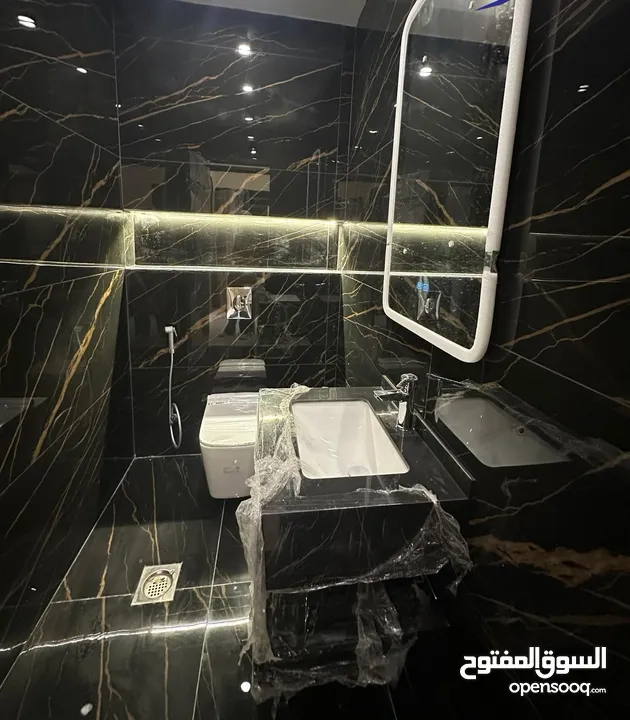 تشطيب فندقي مع تدفئة راكبة قرب امن ضاحية الرشيد