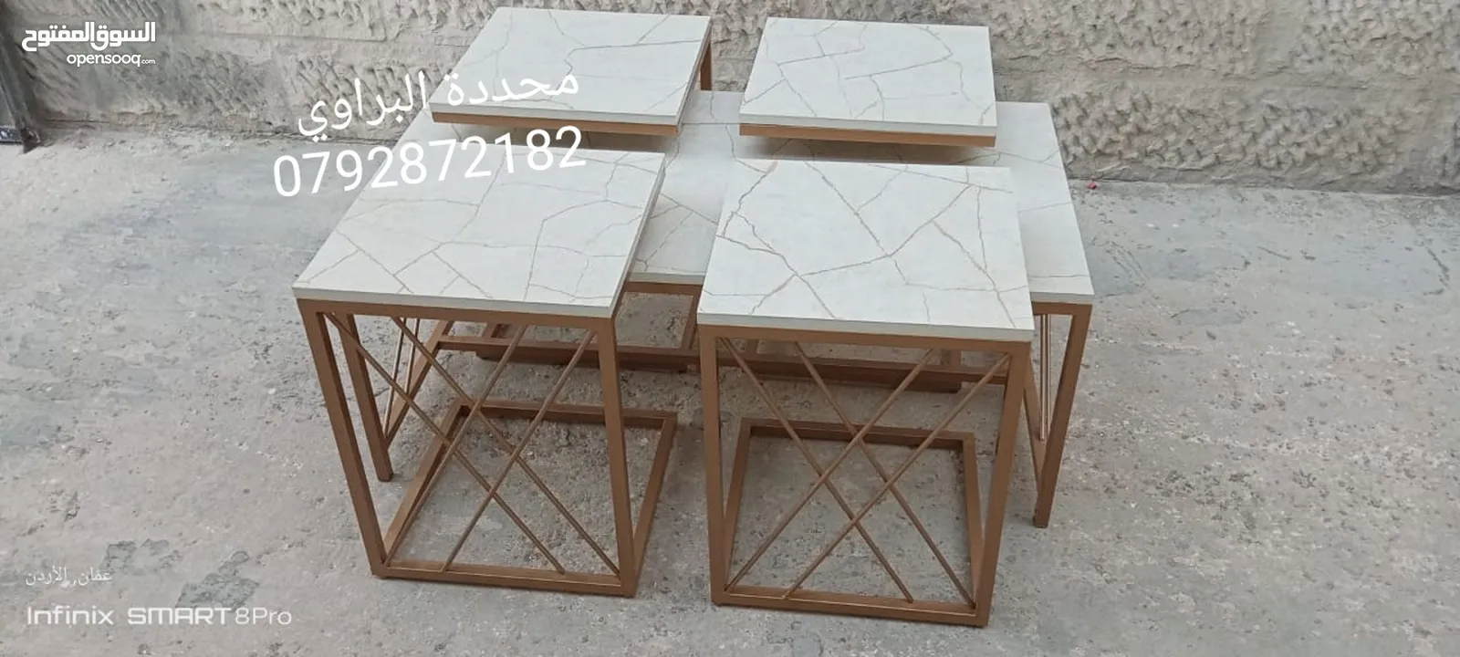 طاولات سفرة  طاولات وسط  طاولات سيرفس  مداخل