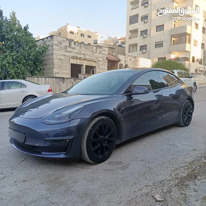 تسلا 3 سناندر باس مالك اول من الحره استخدام شخصي tesla model 3 stander plus 2022